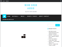 Tablet Screenshot of mindgrubaudio.com